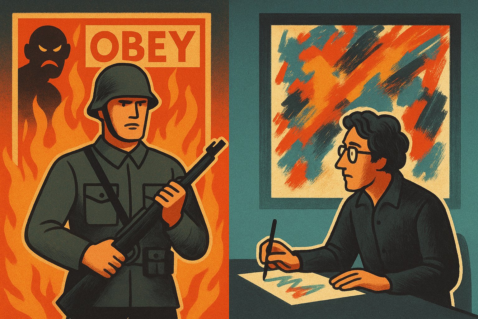 Simbolu un ideoloģijas noslēgums
